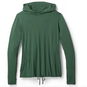 Mountain Hardwear Crater Lake Long-Sleeve Hoody Women's MED/Verve OL7497-306 NWT